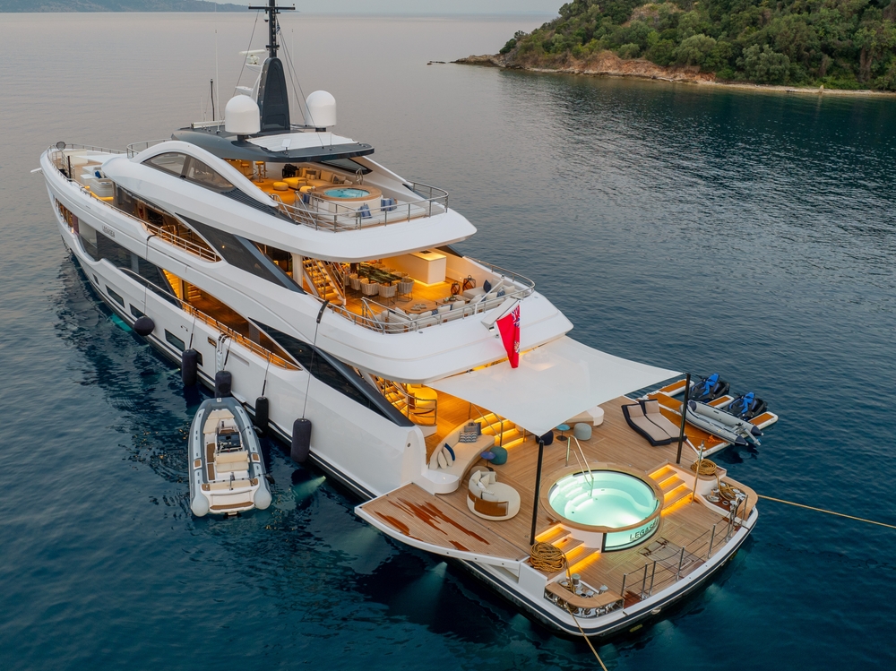 Yacht Market 2026 | Sales Data | Price Trends | Builders | YATCO A luxury yacht sailing on the ocean.